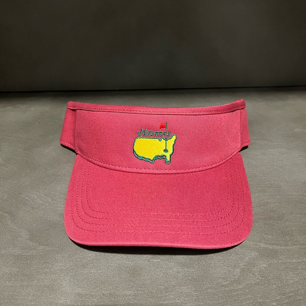 2024 Masters Visor Dark Pink BRAND NEW from Augusta National